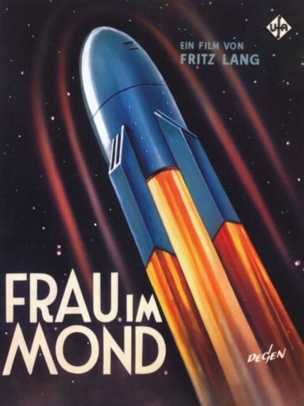 Frau im Mond